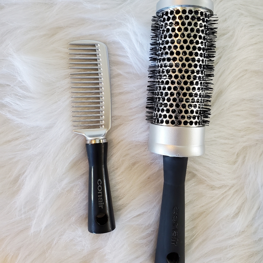 Conair Round Hair Brush and Comb